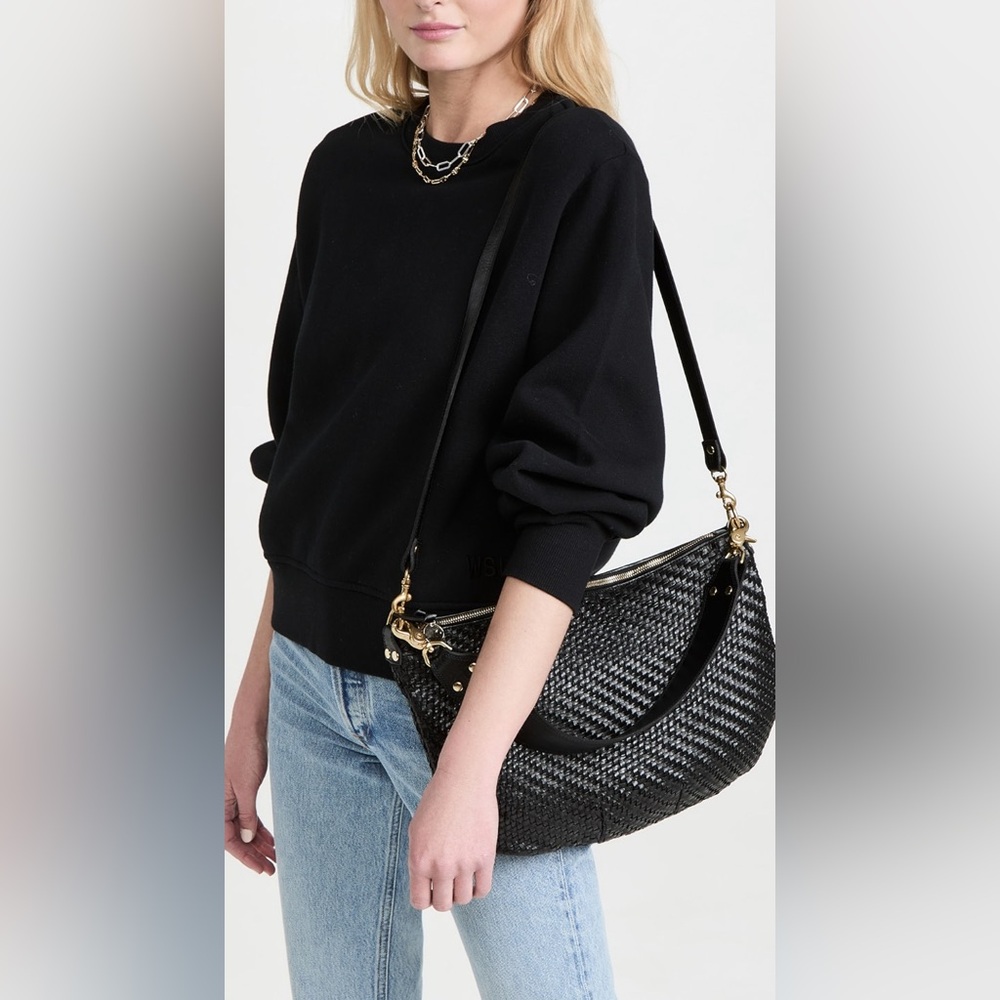 Clare V. Moyen Messenger Bag, Black